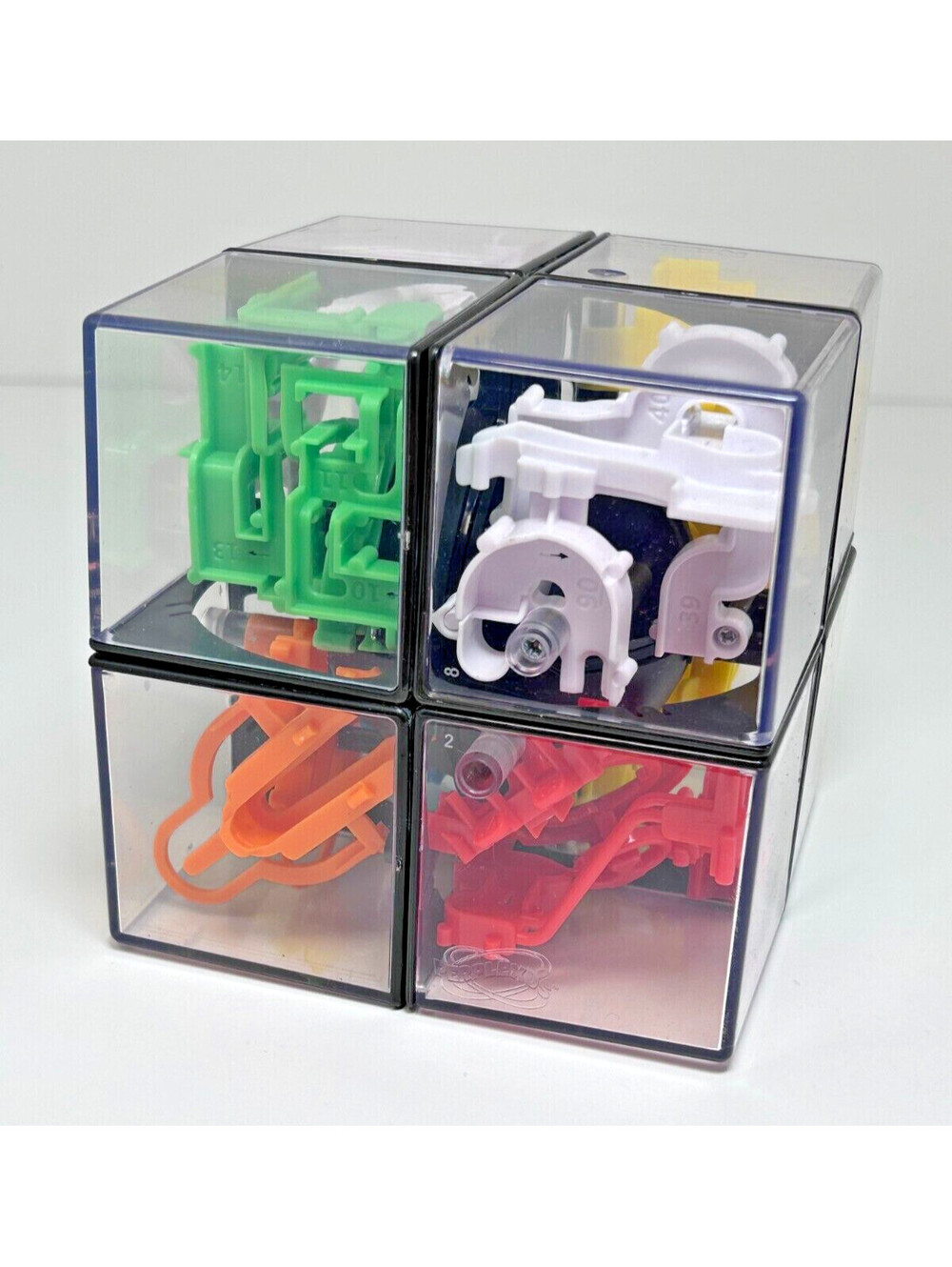 Rubik’s Perplexus Cube Maze Game 2x2 Challenging Puzzle Ball Skill 4"